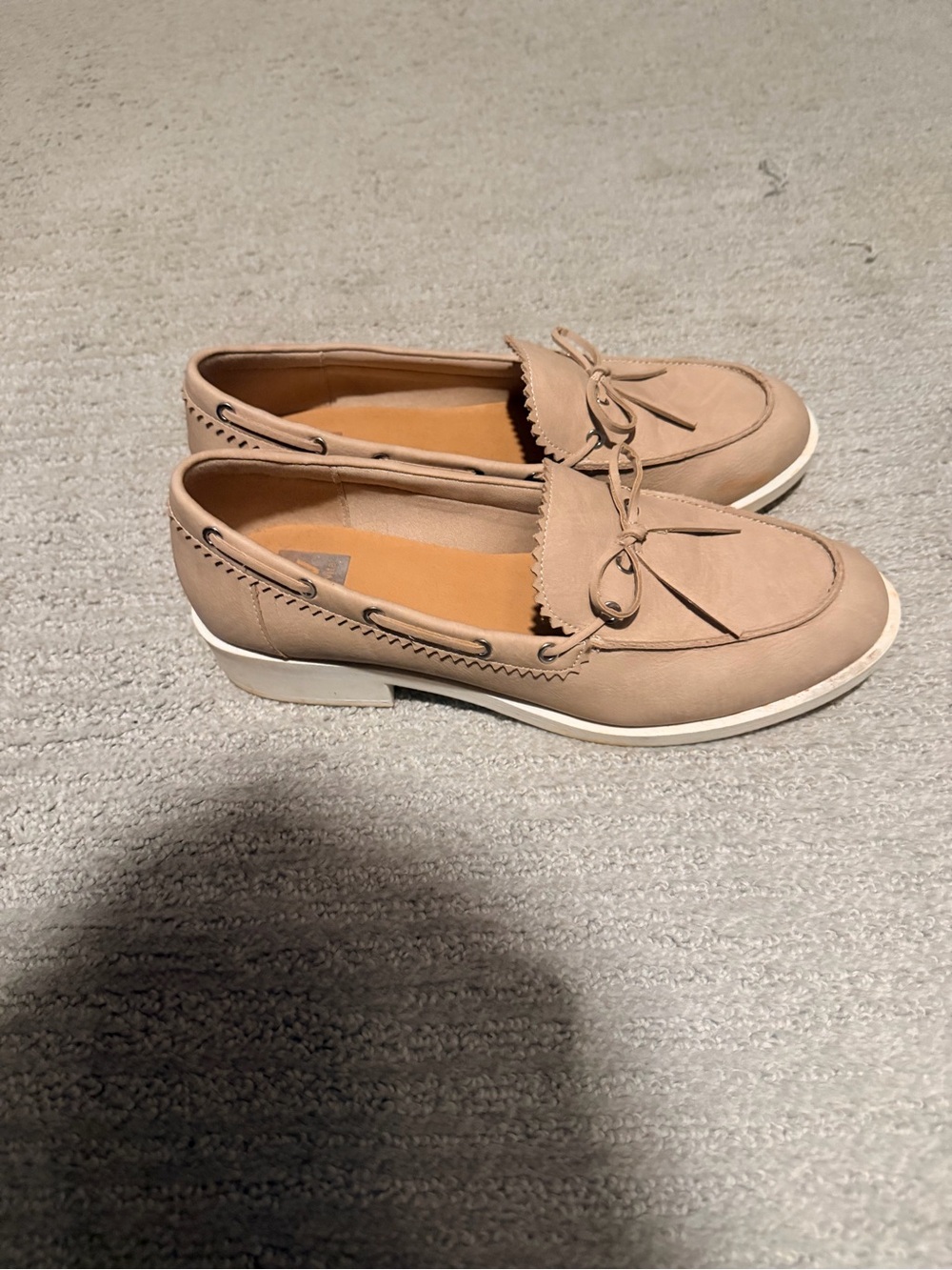 DV by Dolce Vita Beige Tassel Loafers